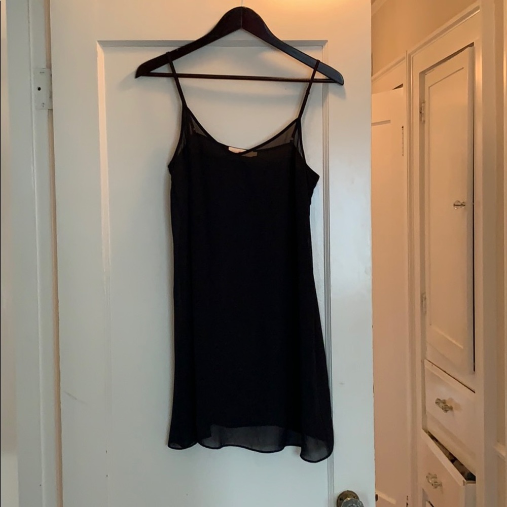 Silk chiffon slip dress by Tory burch